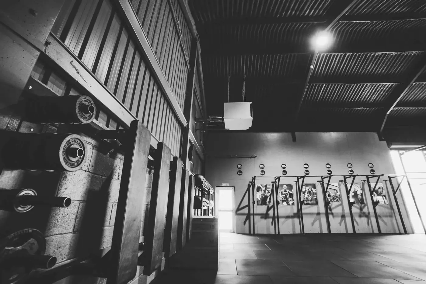 The training floor at Huntsman Training Club